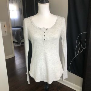 Henley Top Heather Grey